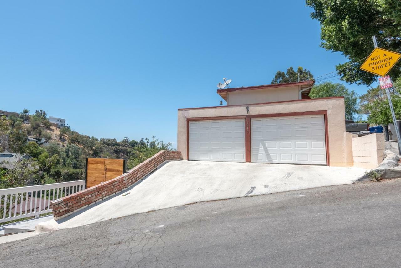 Modern Guest House Nestled In The Hollywood Hills With Huge Deck And Wow Views! Los Angeles Eksteriør bilde